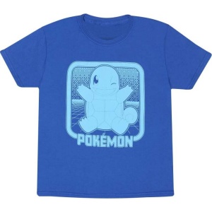 Pokémon Schiggy Retro Arcade detské tricko modrá - Merchstore.cz