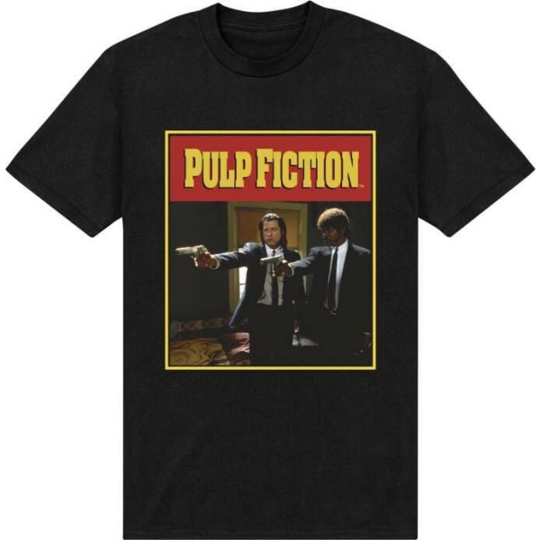 Pulp Fiction Poster Tričko černá - Merchstore.cz