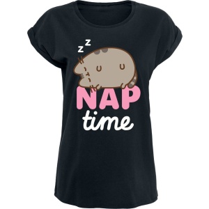 Pusheen Nap Time Dámské tričko černá - Merchstore.cz