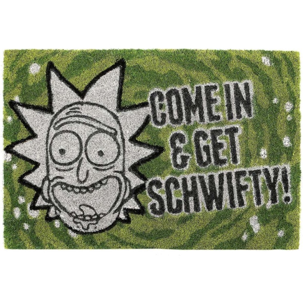 Rick And Morty Get Schwifty Rohožka vícebarevný - Merchstore.cz