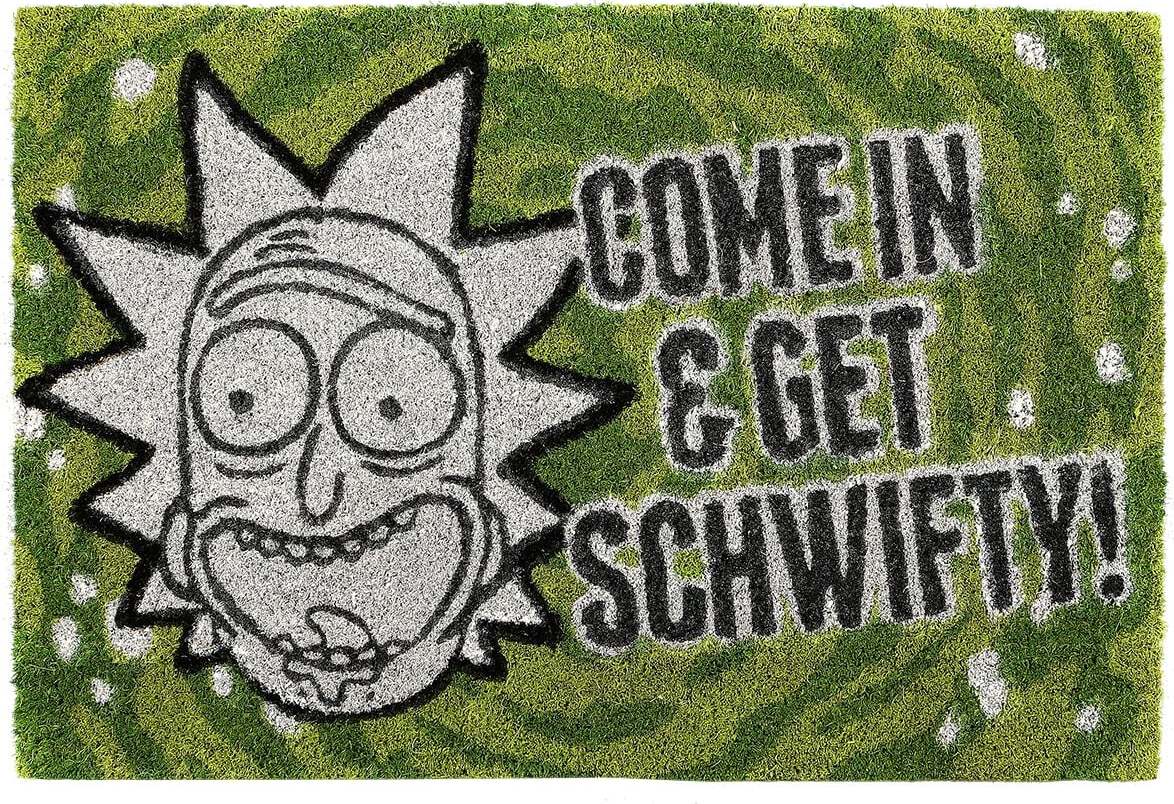 Rick And Morty Get Schwifty Rohožka vícebarevný - Merchstore.cz Rick And Morty Get Schwifty Rohožka vícebarevný - Merchstore.cz