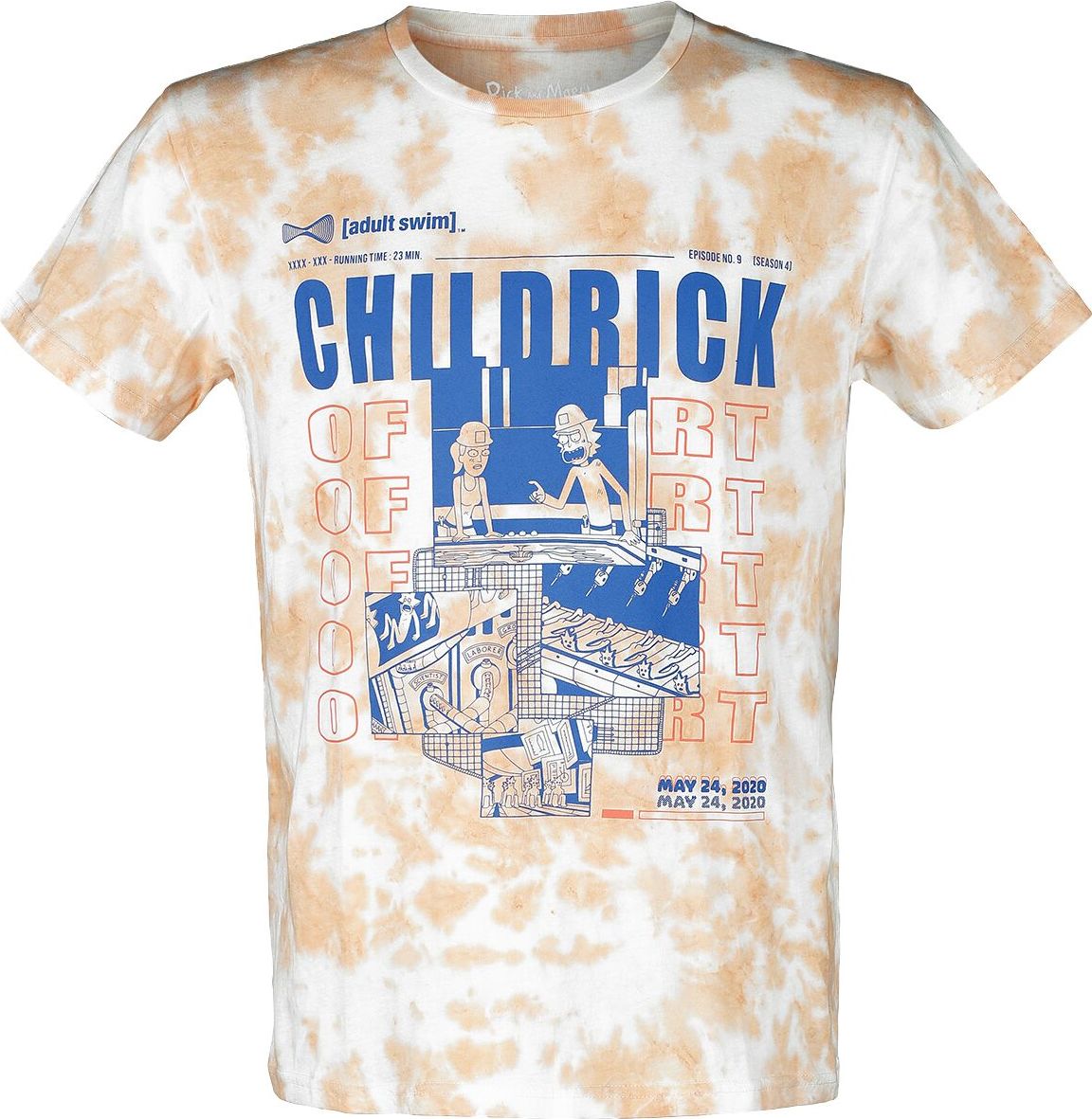 Rick And Morty Rick Tričko celoplošný - Merchstore.cz Rick And Morty Rick Tričko celoplošný - Merchstore.cz