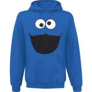 Sesame Street Monster Mikina s kapucí královská modrá - Merchstore.cz