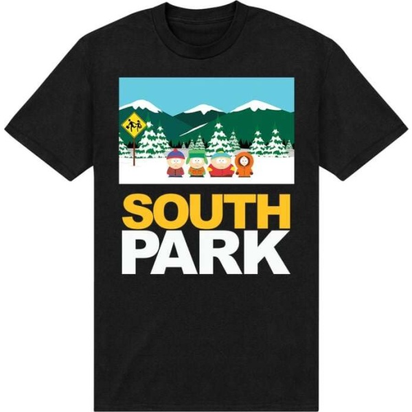 South Park South Park - Logo Tričko černá - Merchstore.cz