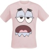 SpongeBob SquarePants Patrick Big Face Tričko růžová - Merchstore.cz