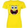 SpongeBob SquarePants Sponge Happy Face Dámské tričko žlutá - Merchstore.cz