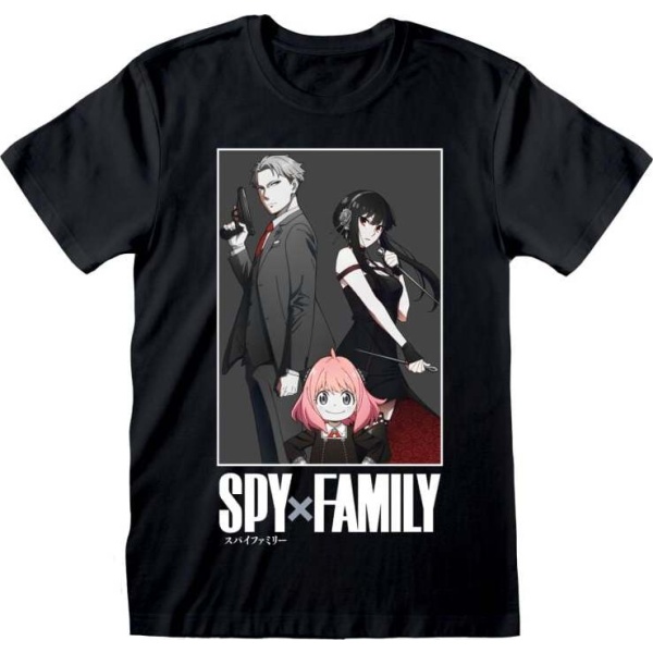 Spy x Family Family Photo Tričko černá - Merchstore.cz