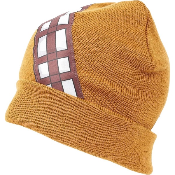 Star Wars Chewbacca Beanie čepice hnědá - Merchstore.cz