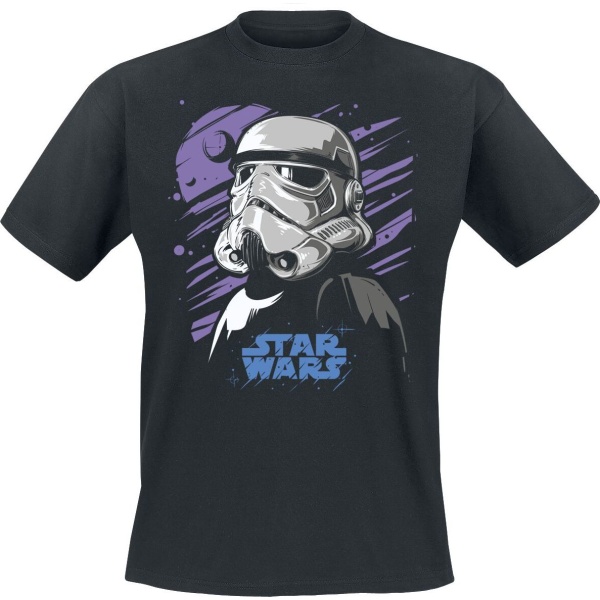 Star Wars Galaxy Stormtrooper Tričko černá - Merchstore.cz