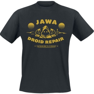 Star Wars Jawa Droid Repair Tričko černá - Merchstore.cz