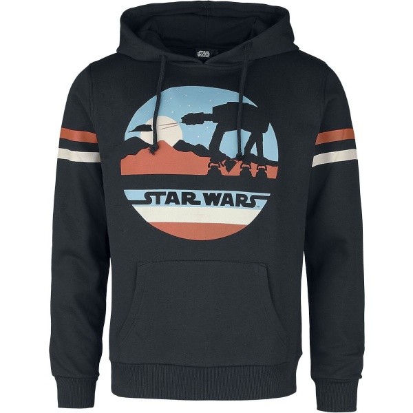 Star Wars Planet Scarif Mikina s kapucí černá - Merchstore.cz