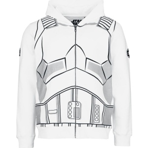 Star Wars Stormtrooper Mikina s kapucí na zip vícebarevný - Merchstore.cz