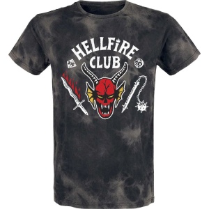 Stranger Things Hellfire Club Tričko vícebarevný - Merchstore.cz