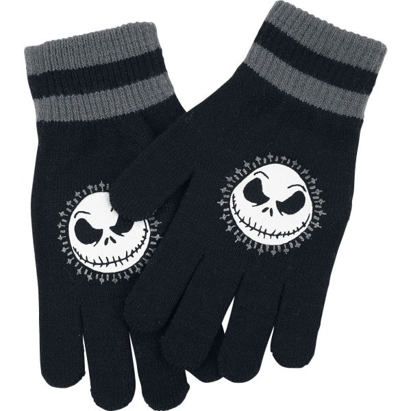 The Nightmare Before Christmas Jack - Face rukavice černá - Merchstore.cz