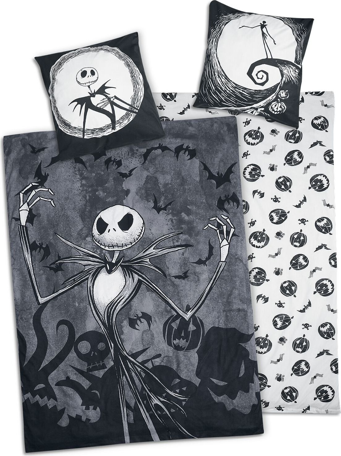 The Nightmare Before Christmas Jack Ložní prádlo černá - Merchstore.cz The Nightmare Before Christmas Jack Ložní prádlo černá - Merchstore.cz
