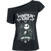 The Nightmare Before Christmas Jack Skellington - Pumpkin King Dámské tričko černá - Merchstore.cz