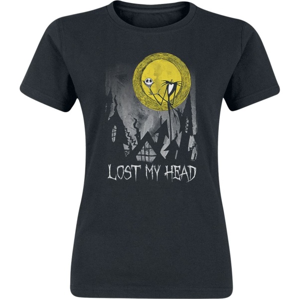 The Nightmare Before Christmas Lost My Head Dámské tričko černá - Merchstore.cz