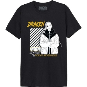 Tokyo Revengers Golden Draken Tričko černá - Merchstore.cz