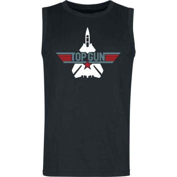 Top Gun Top Gun - Logo Tank top černá - Merchstore.cz