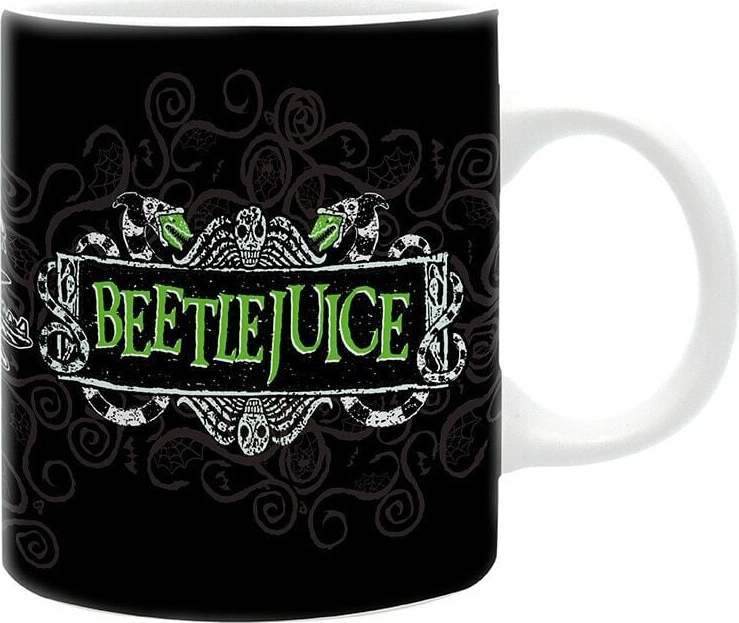 Beetlejuice Beetlejuice 1988 Hrnek cerná/zelená/bílá - Merchstore.cz Beetlejuice Beetlejuice 1988 Hrnek cerná/zelená/bílá - Merchstore.cz