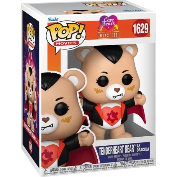 Care Bears Vinylová figurka č.1629 Care Bears x Universal Monsters - Tenderheart Bear as Dracula Sberatelská postava vícebarevný - Merchstore.cz