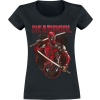 Deadpool 3 - Ready For Deadpool Dámské tričko černá - Merchstore.cz