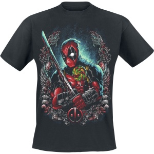 Deadpool Lollipop Tričko černá - Merchstore.cz