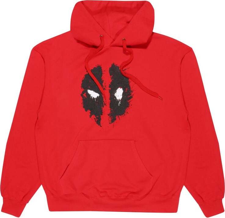 Deadpool Mask Splatter Mikina s kapucí červená - Merchstore.cz Deadpool Mask Splatter Mikina s kapucí červená - Merchstore.cz