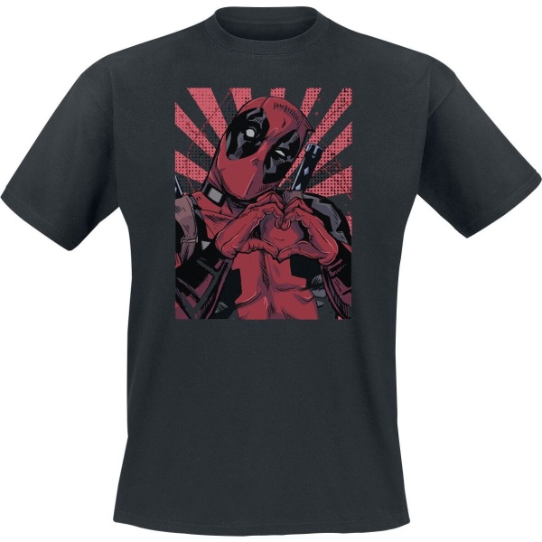 Deadpool Nothing But Love Tričko černá - Merchstore.cz