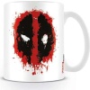 Deadpool Splatter Hrnek bílá/cerná/cervená - Merchstore.cz