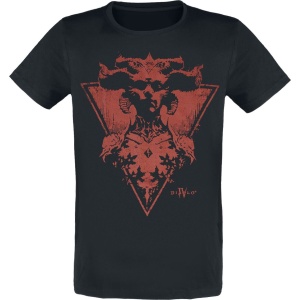 Diablo 4 - Lilith - Red Queen Tričko černá - Merchstore.cz