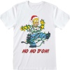 Die Simpsons Ho Ho Doh Tričko bílá - Merchstore.cz