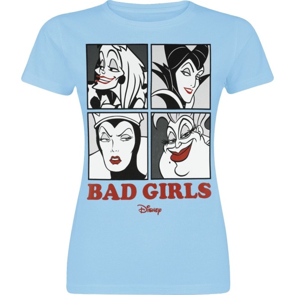 Disney Classics Bad Girls Dámské tričko modrá - Merchstore.cz