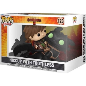 Drachenzähmen leicht gemacht Vinylová figurka č.123 Hiccup with Toothless (Pop Ride! Deluxe) Sberatelská postava vícebarevný - Merchstore.cz