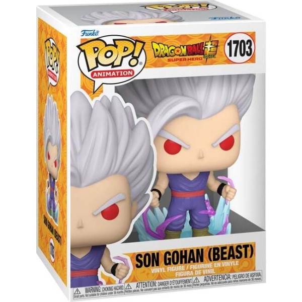 Dragon Ball Vinylová figurka č.1703 Super - Super Hero Son Gohan (Beast) (s možností chase!) Sberatelská postava vícebarevný - Merchstore.cz