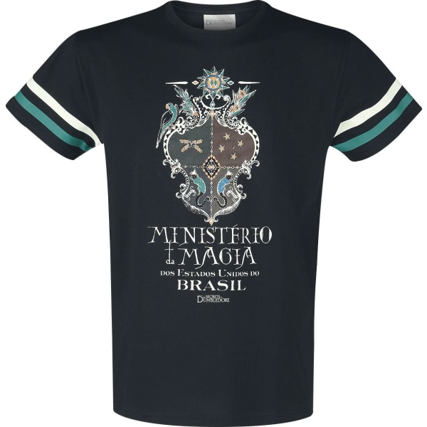 Fantastic Beasts Phantastische Tierwesen 3 - Ministerio Da Magia Tričko černá - Merchstore.cz