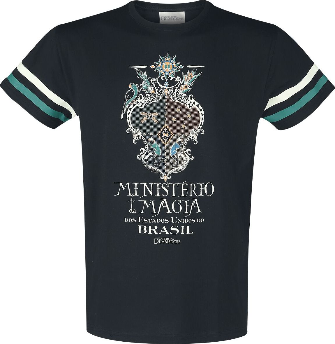 Fantastic Beasts Phantastische Tierwesen 3 - Ministerio Da Magia Tričko černá - Merchstore.cz Fantastic Beasts Phantastische Tierwesen 3 - Ministerio Da Magia Tričko černá - Merchstore.cz