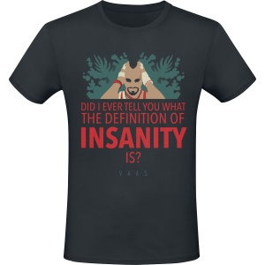 Far Cry Villains - Vaas - Insanity Tričko černá - Merchstore.cz