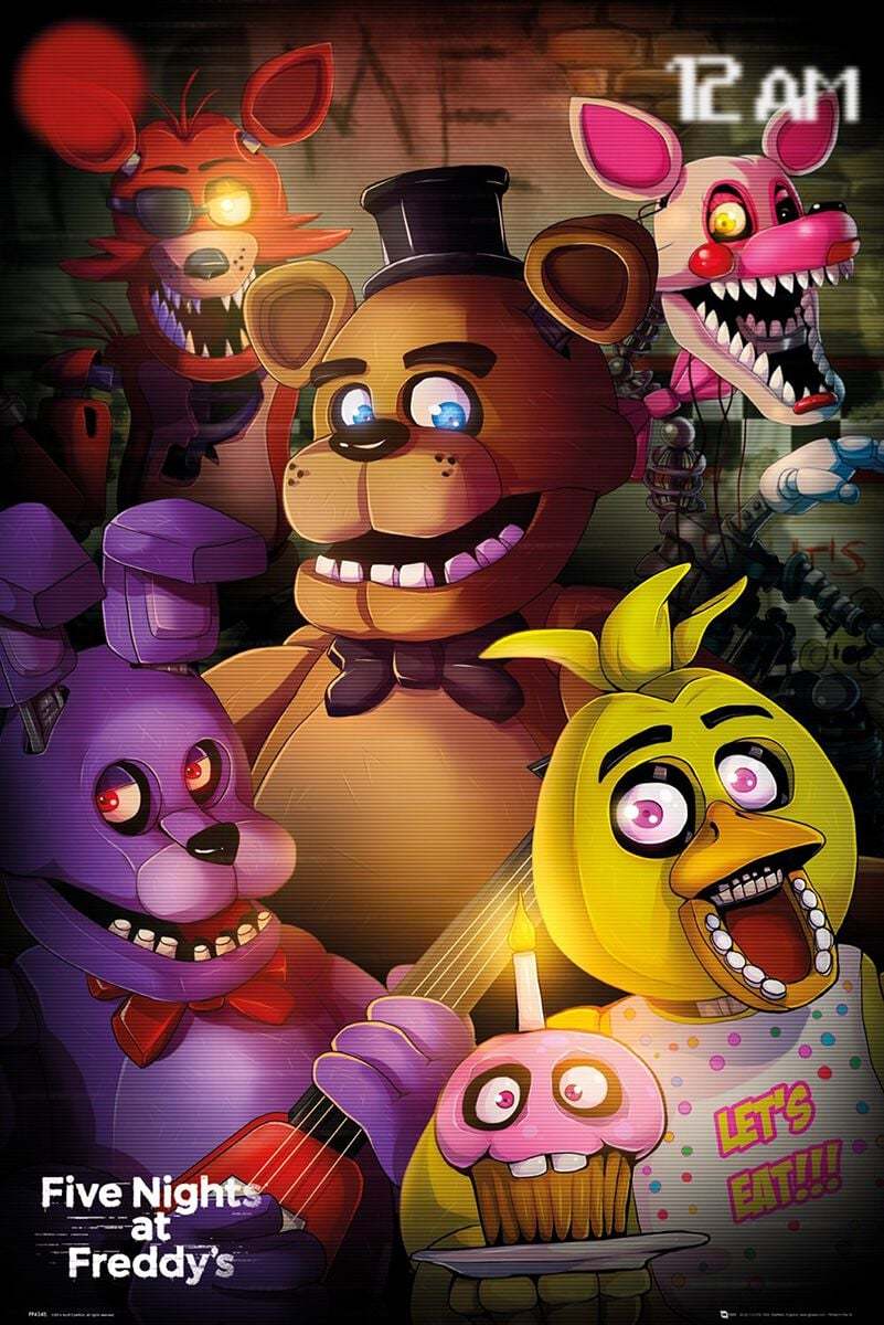 Five Nights At Freddy's Group - Poster plakát vícebarevný - Merchstore.cz Five Nights At Freddy's Group - Poster plakát vícebarevný - Merchstore.cz
