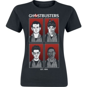 Ghostbusters Ghostbusters Original Team Dámské tričko černá - Merchstore.cz