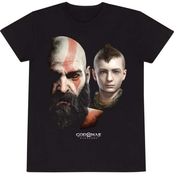 God Of War Ragnarok - Close Up Tričko černá - Merchstore.cz