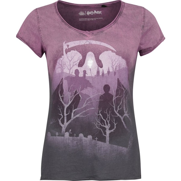 Harry Potter Graveyard Silhouette Dámské tričko šeríková - Merchstore.cz