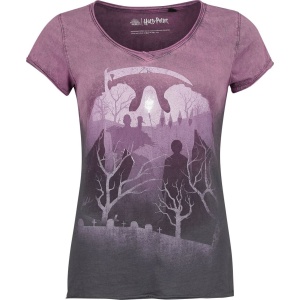 Harry Potter Graveyard Silhouette Dámské tričko šeríková - Merchstore.cz