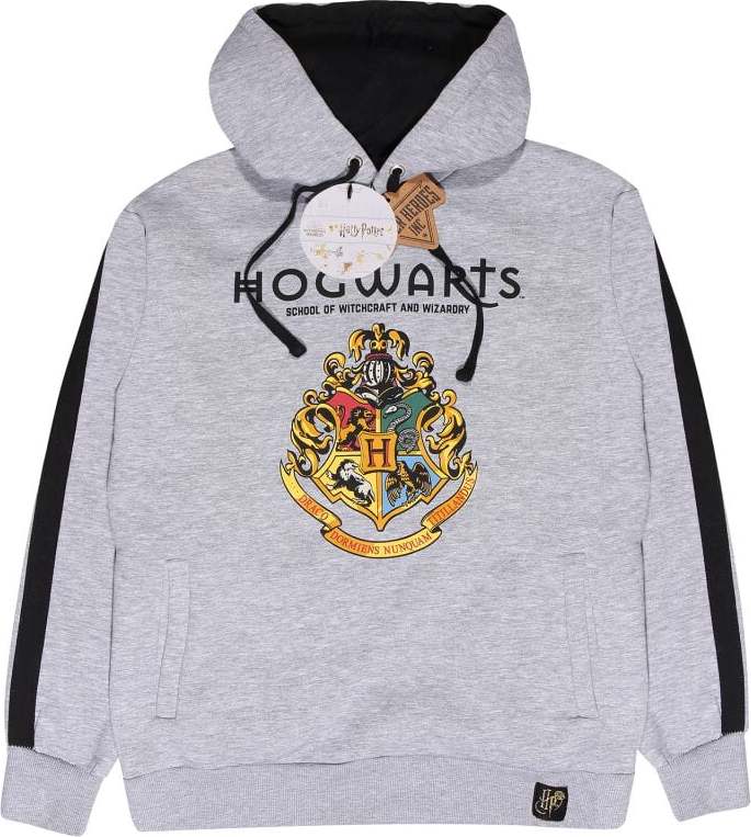 Harry Potter Hogwarts Crest Mikina s kapucí prošedivelá - Merchstore.cz Harry Potter Hogwarts Crest Mikina s kapucí prošedivelá - Merchstore.cz