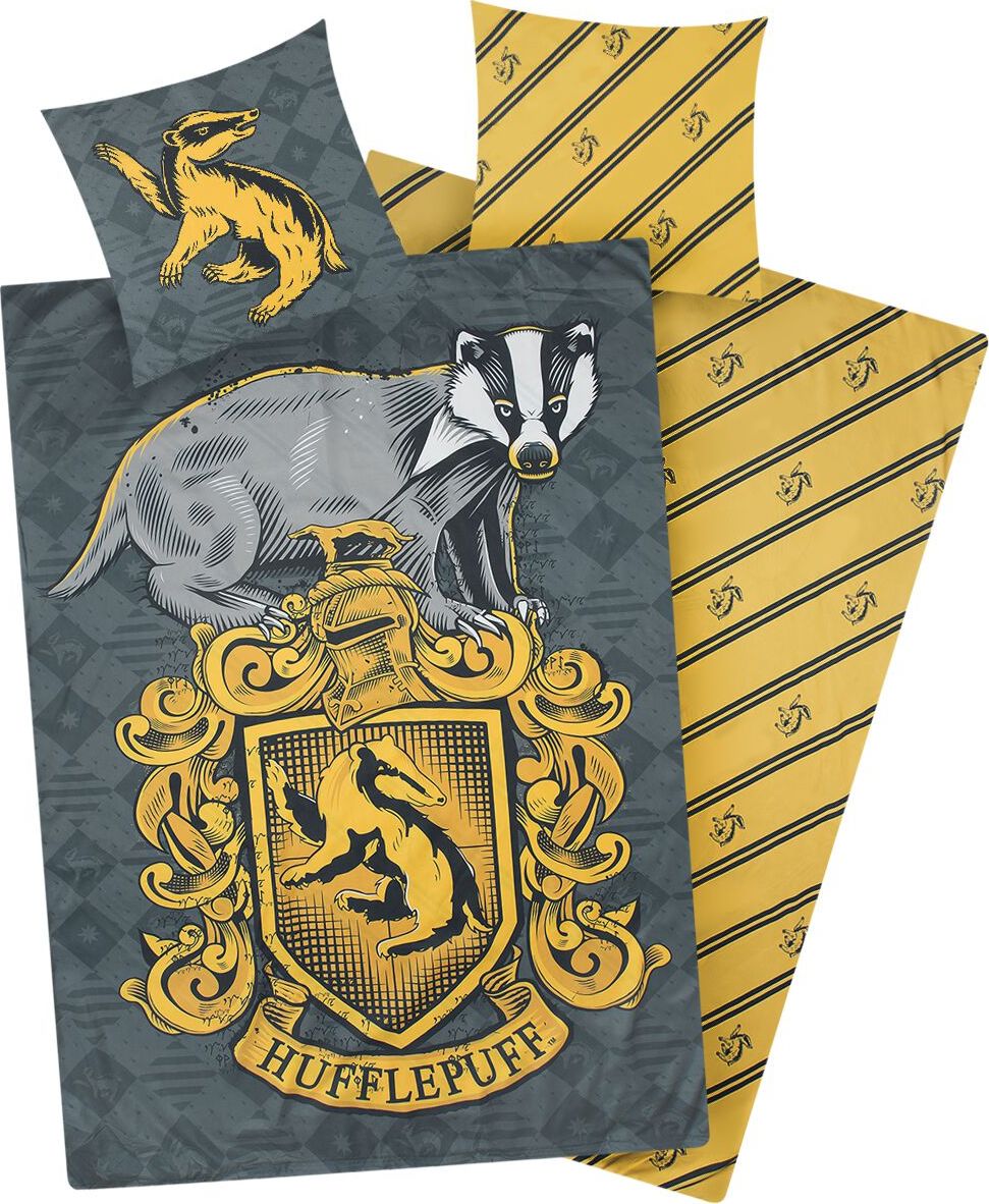 Harry Potter Hufflepuff Ložní prádlo vícebarevný - Merchstore.cz Harry Potter Hufflepuff Ložní prádlo vícebarevný - Merchstore.cz