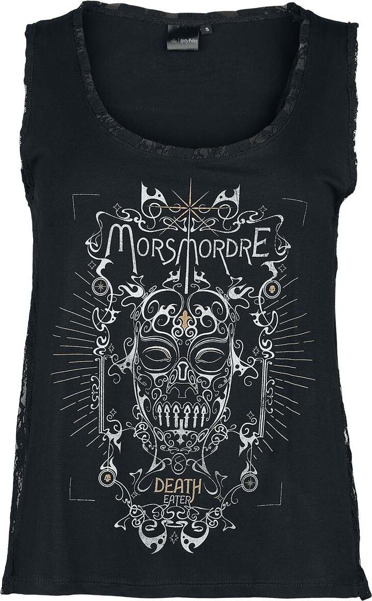 Harry Potter Morsmordre Dámský top černá - Merchstore.cz Harry Potter Morsmordre Dámský top černá - Merchstore.cz