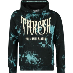 League Of Legends Thresh Mikina s kapucí cerná/modrá - Merchstore.cz