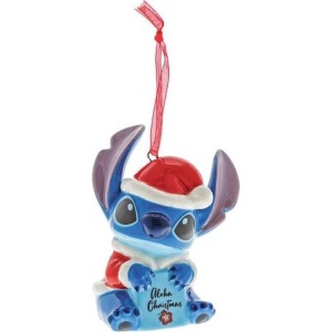 Lilo & Stitch Dekorace na vánoční stromek Stitch - Aloha Vánocní ozdoba - koule vícebarevný - Merchstore.cz