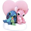 Lilo & Stitch Soška Stitch and Angel se světelným efektem Socha vícebarevný - Merchstore.cz