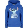 Lilo & Stitch Stitch - Sit Dámská mikina s kapucí modrá - Merchstore.cz